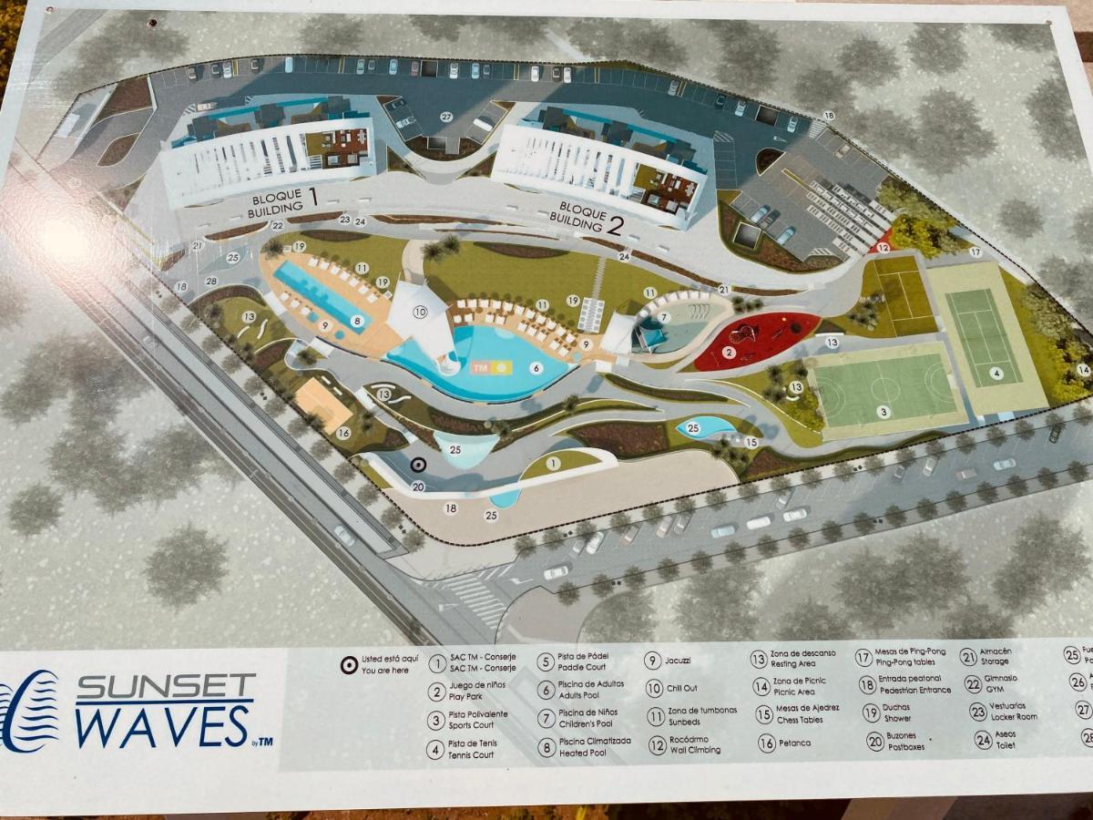 Sunset Waves Superb Apartments 貝尼多姆 外观 照片